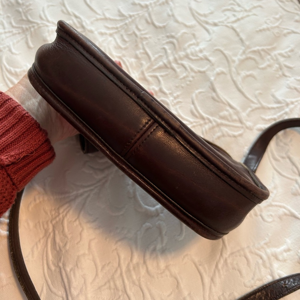 Coach Wende Mahogany Leather Bag, 90’s, Stamped 9031 Rare, Crossbody, Vintage - Picture 7 of 12